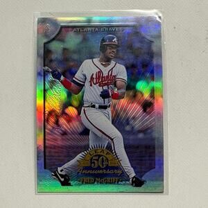 1998 Leaf 50th Anniversary Fred McGriff Collections # 336 Baseball Card